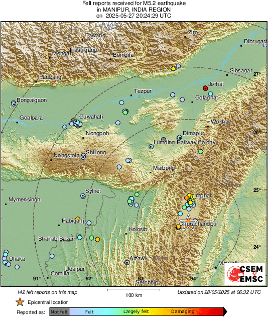 intensity map